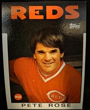 1986 Topps Pete Rose #741 NM-MT (PC201)