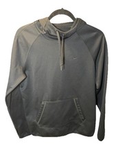 Nike Women's Therma Fleece Training Hoodie Size S Black Sweatshirt WORN