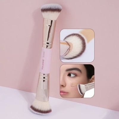 Zweiseitige Make-up-Pinsel für Gesichts-Foundation Kontur Rouge & Puder UK