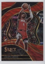 2023-24 Panini Select Courtside Red Wave Prizm Jalen Green #242 04dq