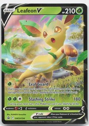 Leafeon V SWSH194 Black Star Promo Sword & Shield