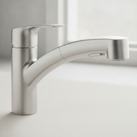 Grohe Eh-Spt-Batterie Eurosmart 30305_1 Fl. Ausl. Azb. Dual-SpüLbr. Supersteel