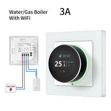 WiFi Smart Thermostat Knob Controller for Boiler Floor Heating Tuya Alexa