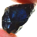 ROYAL BLUE GARBATULA 7.25.ct UNHEATED BLUE SAPPHIRE ROUGH NATURAL100% NR!
