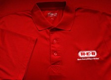 HEB Grocery Employee Uniform Polo Shirt Mens XL