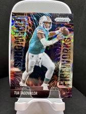 2025 Panini Prizm #9 Tua Tagovailoa Fireworks No Huddle Disco
