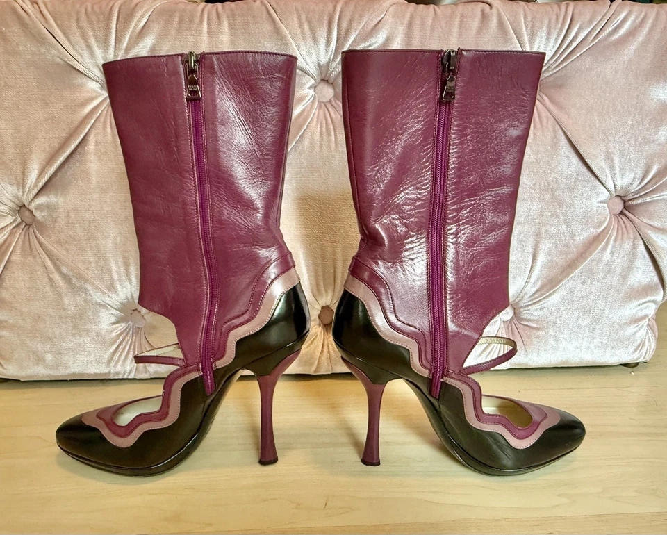 Prada James Jean Fairy Boots 38.5-39.5 - Image 4 of 4