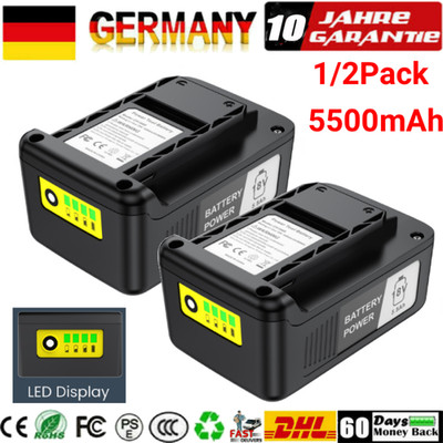 1/2x 18V 5,5Ah Ersatzakku für Kärcher BATTERY POWER Lithium  Werkzeug-Akku DHL