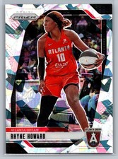 Rhyne Howard 2024 Panini Prizm WNBA #39 Ice Prizms Atlanta Dream
