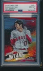 PSA 10 SHOHEI OHTANI 2018 TOPPS FIRE HOT STARTS ANGELS Rookie Card RC GEM MINT
