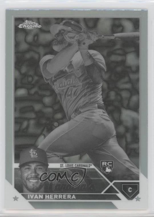2023 Topps Chrome Negative Refractor Ivan Herrera Iván Herrera #177 q2x