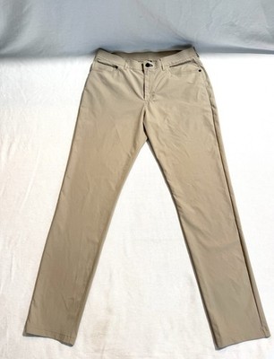 Public Rec Mens 34x36 Dealmaker Water Resistant 5-Pocket Pants Stretch Khaki