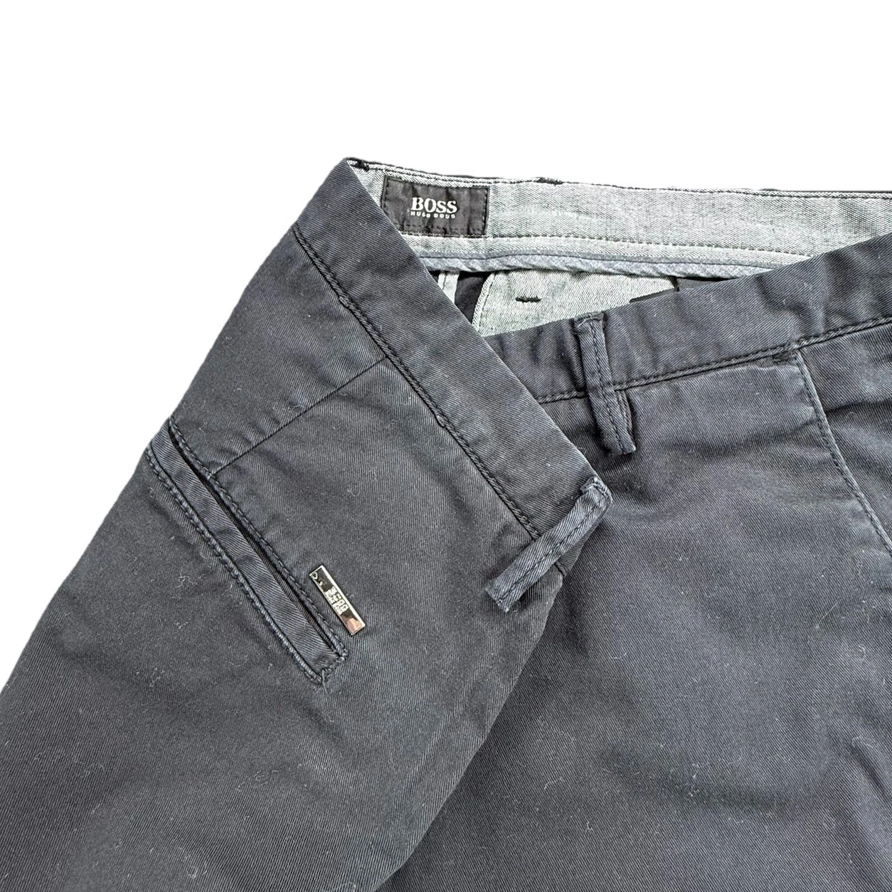 BOSS Stretch Dress Pants Modern Casual Chinos Size 30