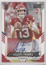 2021 Score Rookies Signatures Feleipe Franks #368 Auto 0nr3