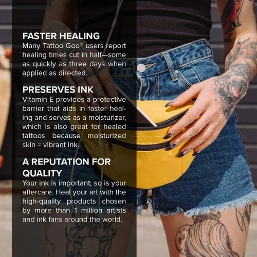 Tattoo Aftercare Ointment Goo Salve Tattoo 3pcs 9.3g (.33oz) Tin image 6