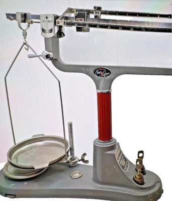 Vintage Ohaus Cent-O-Gram Triple Beam Balance Scale Model 311 311g Lab USA