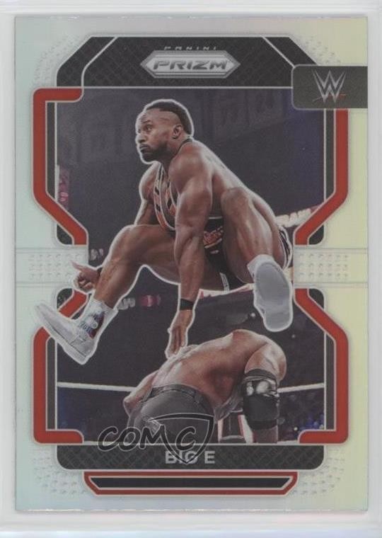 2022 Panini Prizm WWE Silver Prizm Big E #117 0ms5