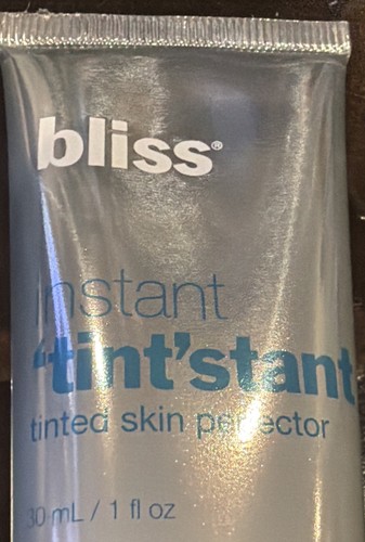 bliss Instant Tintstant Tinted Skin Perfector, Soft Nude, 1.0 Fl. Oz. NEW SEALED - Afbeelding 4 van 4