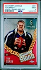 2024 TOPPS CHROME RED REFRACTOR SUNDAY SWAG #SS-1 TOM BRADY PATS #1/5 PSA 9 MINT