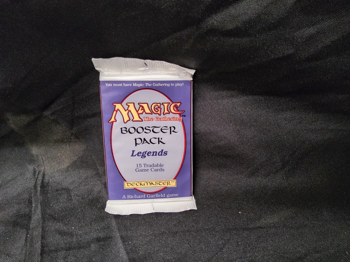 mtg legends booster box price Magic: the Gathering Legends Booster Pack for sale online
