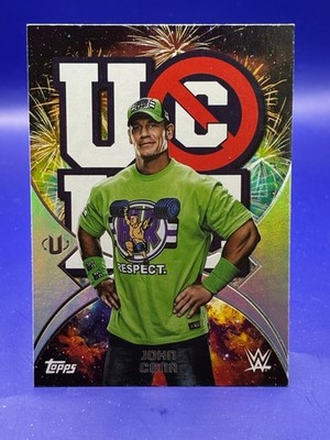 2025 Topps WWE Universe #NMS-4 John Cena (You Can't See Me) Namesakes WOW!