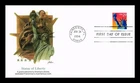 DR JIM STAMPS US COVER STATUE OF LIBERTY 29C FIRST DAY ISSUE FLEETWOOD