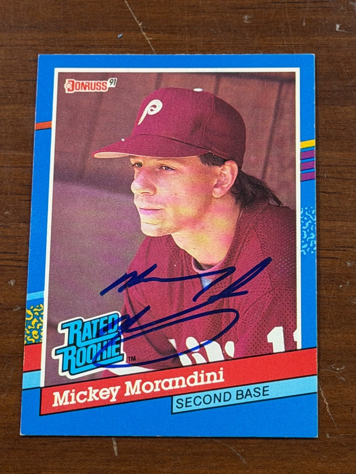 Signed 1991 Donruss - Mickey Morandini