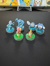 Pokemon 6 Figure Stamps Lot Pidgey Pidgeotto Poliwhirl Machop Machoke