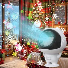 Astronaut Projector Christmas LED Projector Outdoor Xmas Decor Lamp Gift US