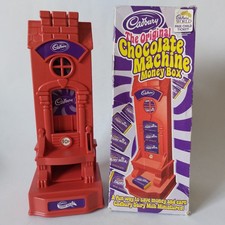 Cadbury Dairy Milk Miniatures Chocolate Dispenser 10p Money Box Boxed (Hornby)