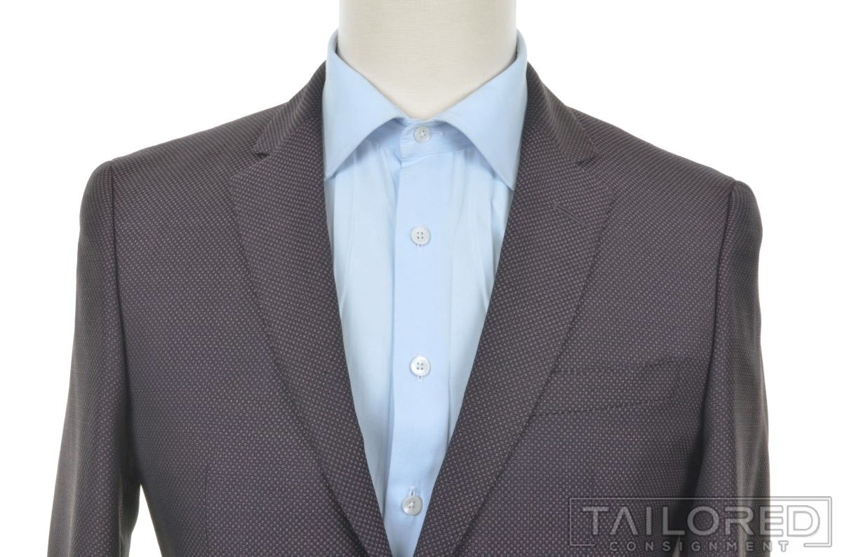 NWT - HUGO BOSS Solid Deep Burgundy 100% Wool Blazer Sport Coat Jacket - 38 S thumbnail 3