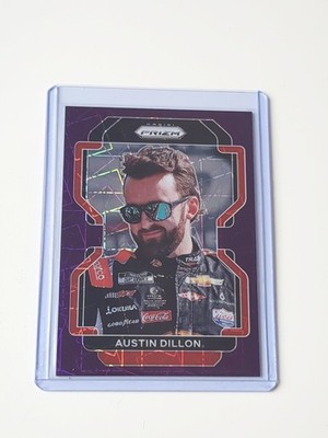 Panini Prizm Racing 2022 Austin Dillon Purple Velocity NASCAR /199