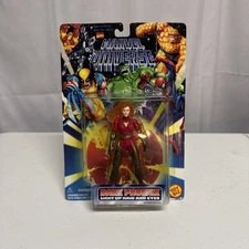 VTG ToyBiz Marvel Universe Dark Phoenix Jean Grey Light Up Action Figure 1996