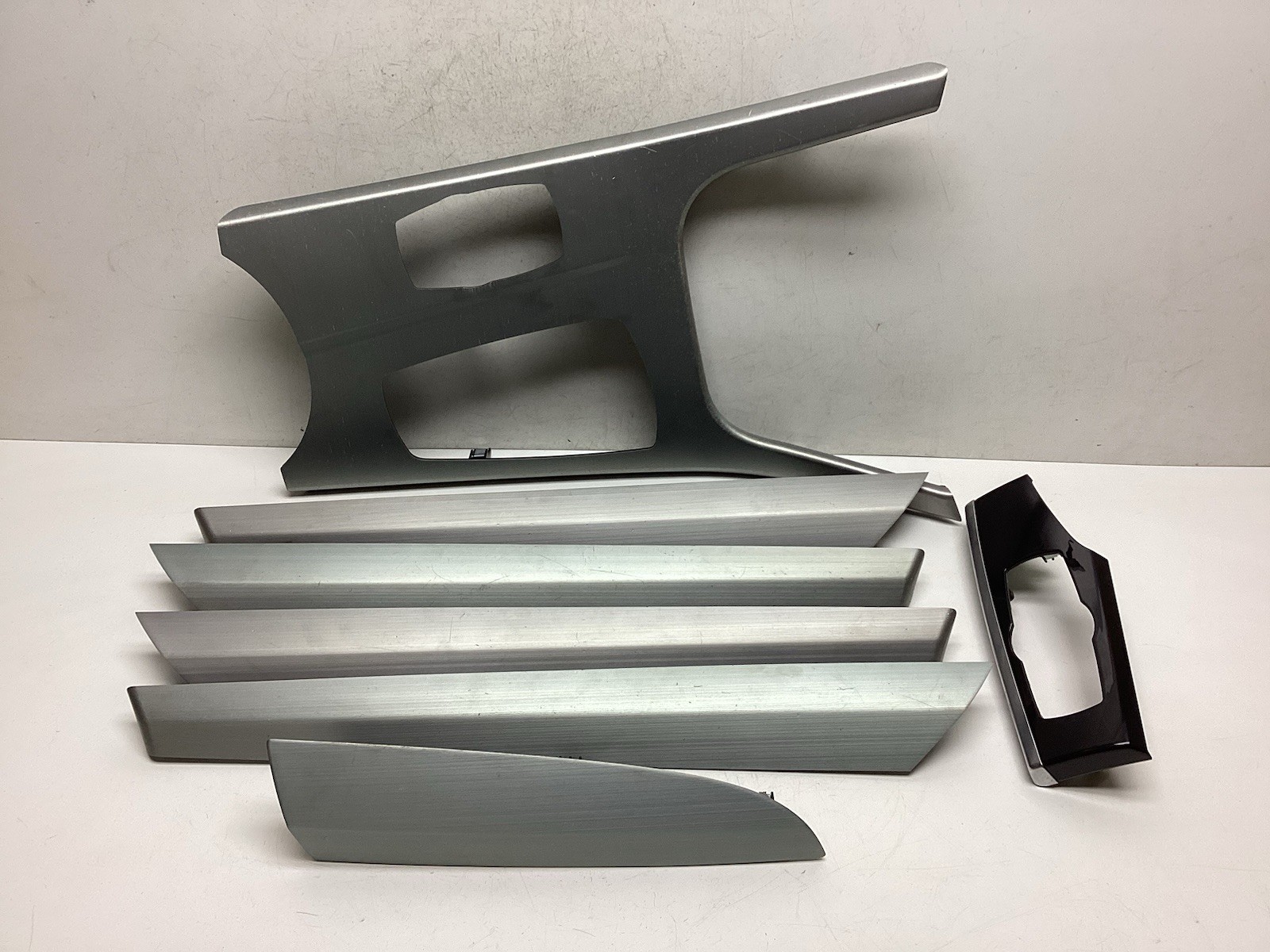 BMW X3 F25 INTERIOR TRIM SET SILVER DECOR COVER M SPORT BRUSHED ALUMINIUM