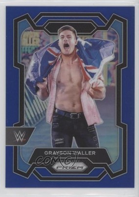 2024 Panini Prizm WWE Blue Prizm 197/199 Grayson Waller #154 1jj7