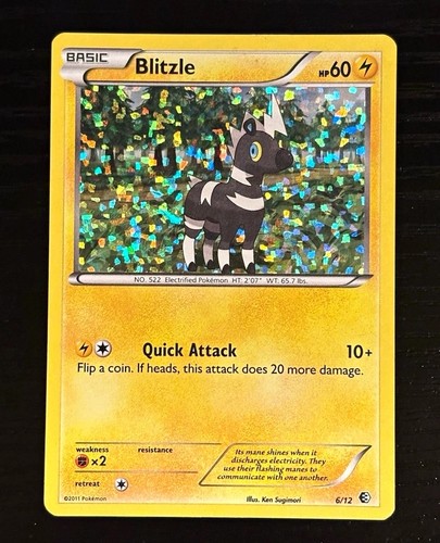 Blitzle 6/12 2011 Pokemon McDonald's Promo Holo - NM