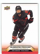 Erin Ambrose 2025-2026 Team Canada Card