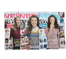Simply Knitting Magazine 3 Issues 80 Patterns Each