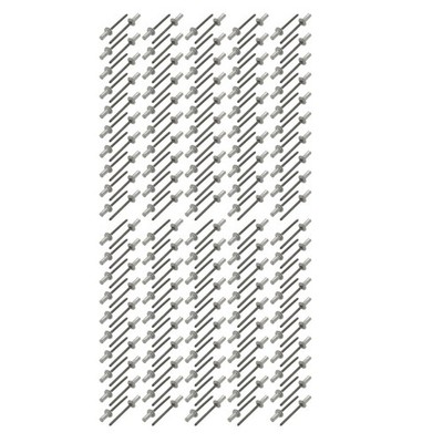 200 Stk Blindnieten Blindniete Flachkopf Aluminum  Nieten 4mmx10mm