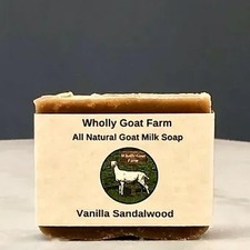 Wholly Goat Farm - Goat Milk Soap Vanilla Sandalwood