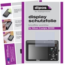 2x Screen Protector for Nikon Coolpix S6300 Clear Screen Protector