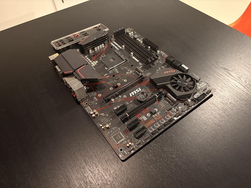 MSI MPG X570 GAMING PLUS Motherboard - Fully Working with I/O Shield