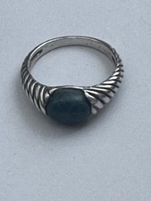 Vintage Caroline Pollack 925 Sterling Siver Ring Size T1/2