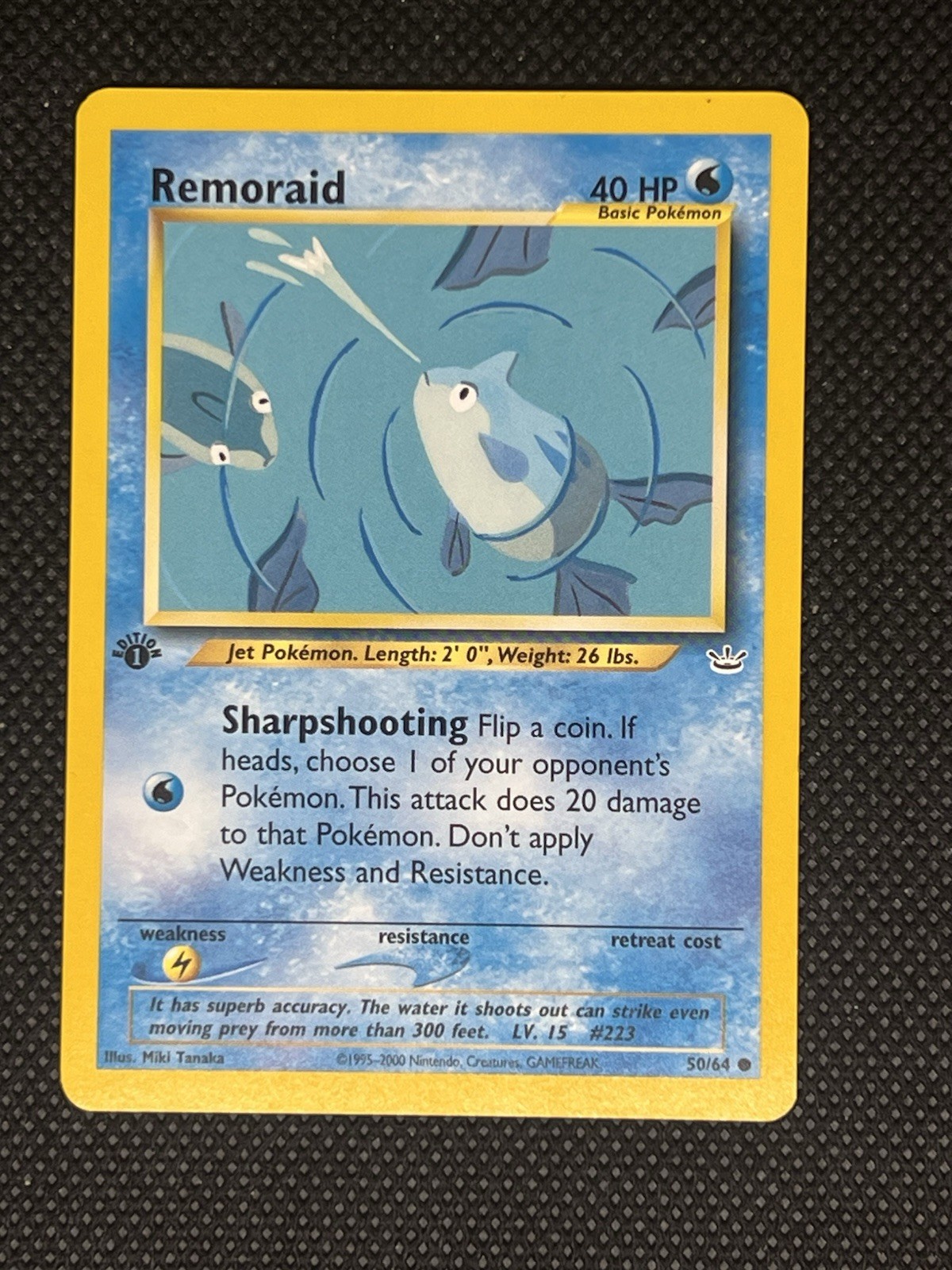 Remoraid 50/64 Neo Revelation Regular