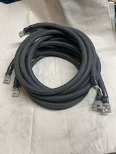 4x - 8' 4/0 Welding  Battery Cable w/Lugs - Black, 600V