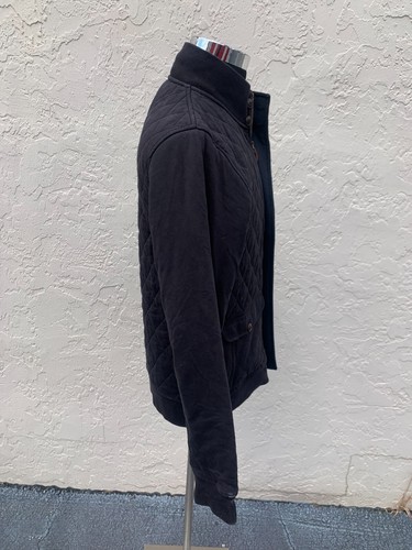 ⭐️ MEN'S TED BAKER LONDON QUILTED BOMBER BLACK JACKET SMALL ⭐️ - Picture 5 of 10