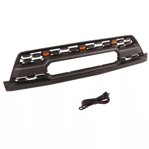 Black Mesh Front Bumper Grille With LED Light For Toyota 4Runner (2006-2009)