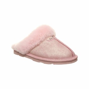 pink sheepskin slippers