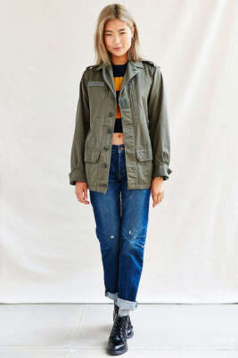 New French army F1 olive field jacket combat coat surplus