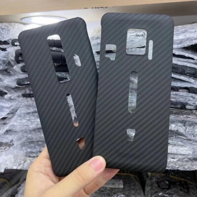 100% Real carbon fiber Anti-fall Back Case For ZTE nubia Red Magic 7 7S Pro 6.8'